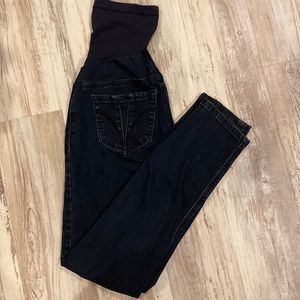4 for $20 Maternity Size M Straight Leg Stretchy Dark Jeans